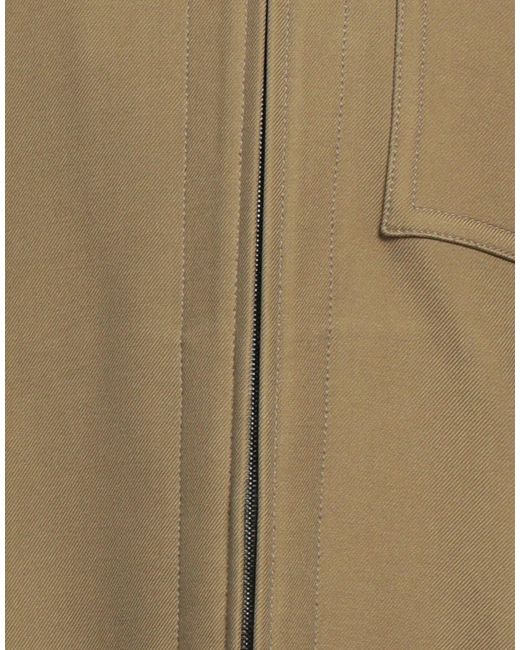 Herno Green Overcoat for men