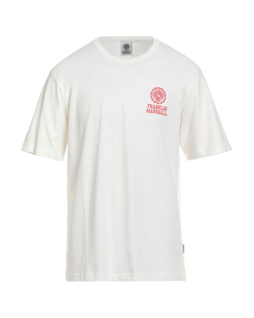 Franklin & Marshall White T-Shirts for men