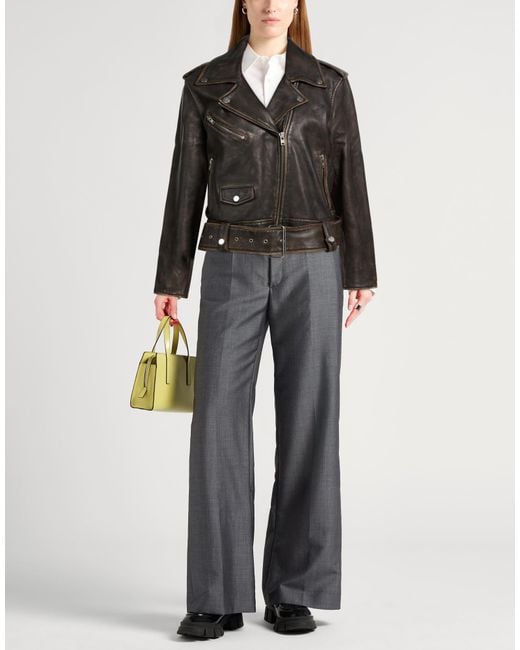 Stand Studio Black Dark Jacket Lambskin