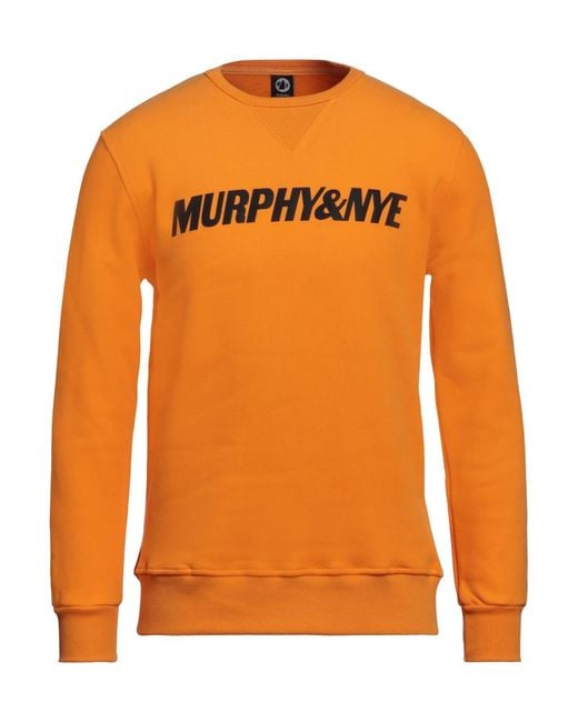 Murphy & Nye Orange Sweatshirt for men
