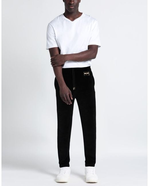 Moschino Black Trouser for men