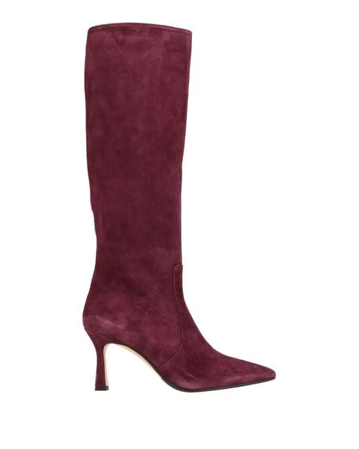 The Seller Red Boot Leather