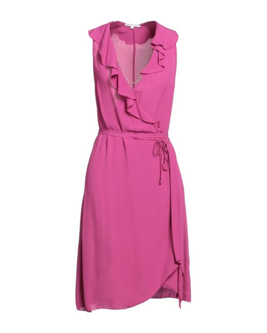 Patrizia Pepe Pink Short Dress