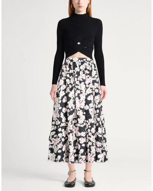 MSGM White Midi Skirts