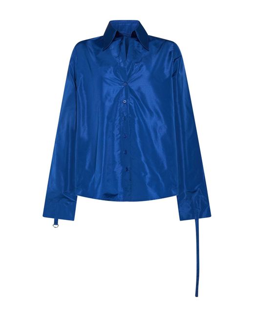 Pierantonio Gaspari Blue Shirt Polyester