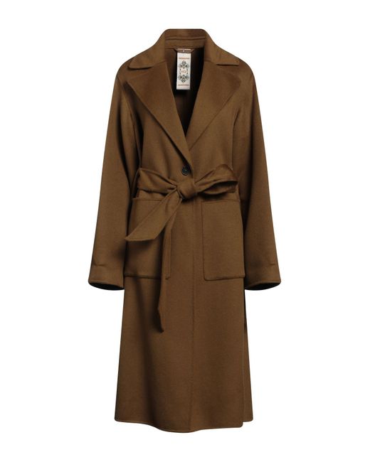 High Brown Overcoat & Trench Coat