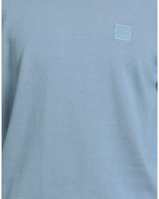 Boss Blue Sweaters for men