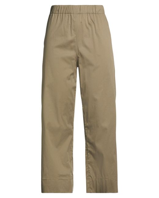 RUE DU BAC Natural Military Pants Cotton, Polyamide, Elastane