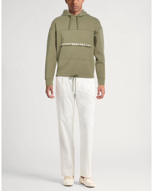 Emporio Armani Green Sweatshirts for men