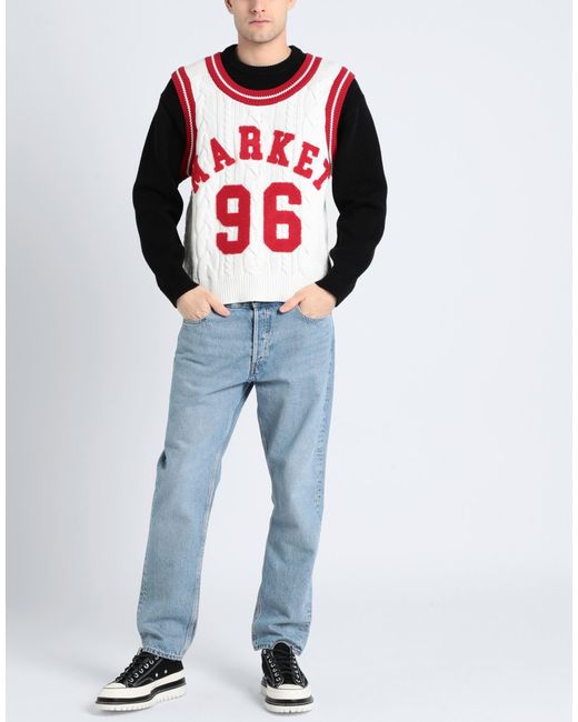 Pullover di Market in Red da Uomo