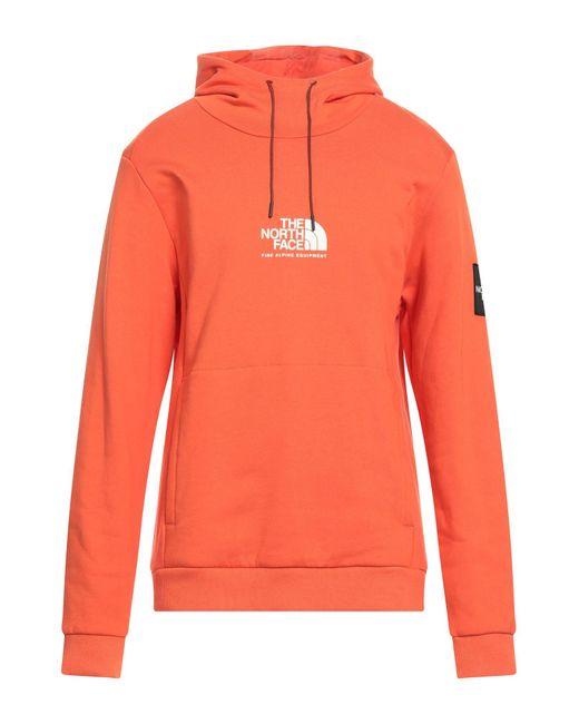 The North Face Orange Sweatshirt for men