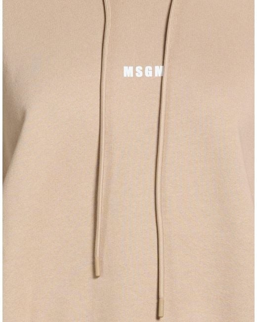 MSGM Natural Sweatshirt