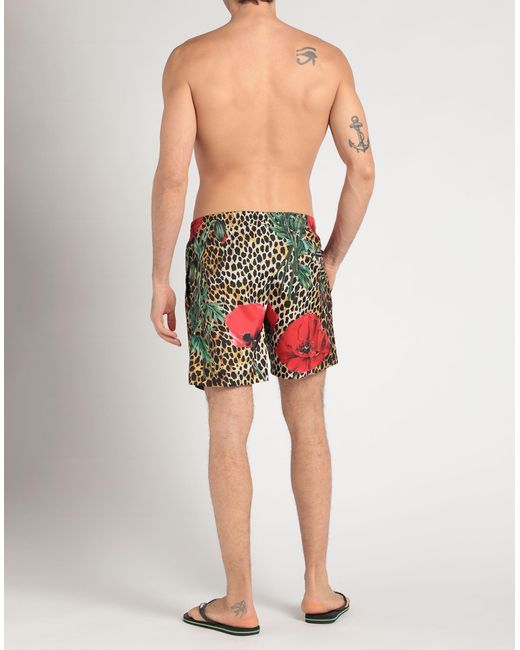 Dolce & Gabbana Natural Swim Trunks for men
