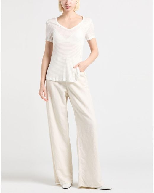 Majestic Filatures White T-Shirt Viscose