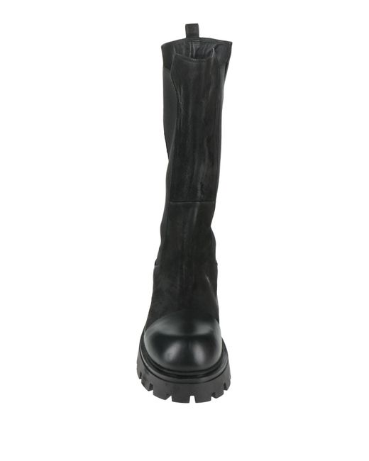 Ernesto Dolani Black Boot Leather