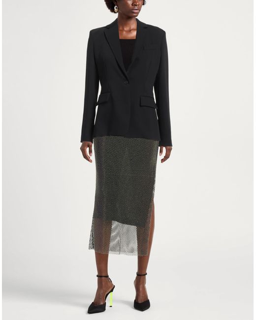 P.A.R.O.S.H. Black Blazer Polyester