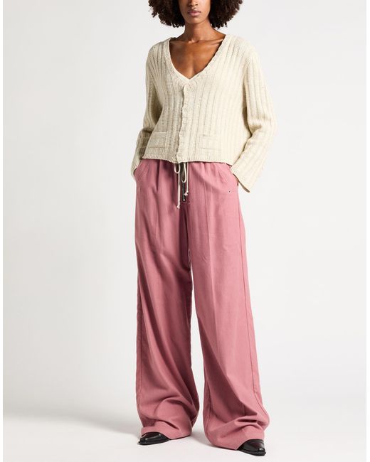 Rick Owens Red Trouser