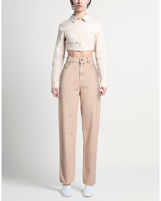 Golden Goose Deluxe Brand Natural Jeans Cotton