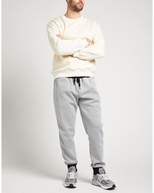 Dolce & Gabbana Gray Pants Polyester, Cotton, Polyamide, Elastane for men