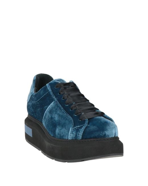 Paloma Barceló Blue Mizar Deep Ankle Boots Leather