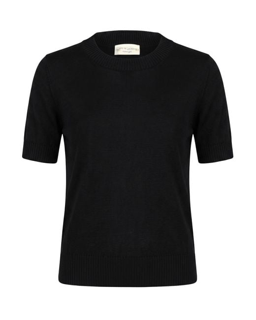 FILIPPO DE LAURENTIIS Black Sweater Cotton