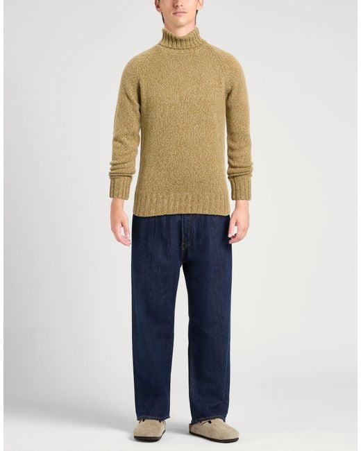 Gran Sasso Green Turtleneck for men