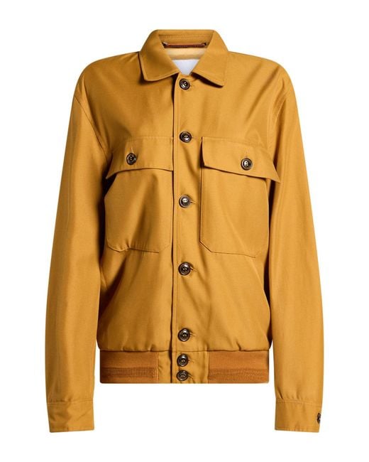 Jacob Cohen Metallic Jacket Polyester, Cotton for men