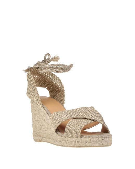 Castaner Metallic Espadrilles