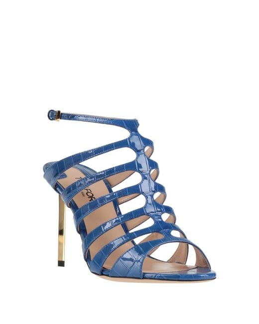 Tom Ford Blue Sandals
