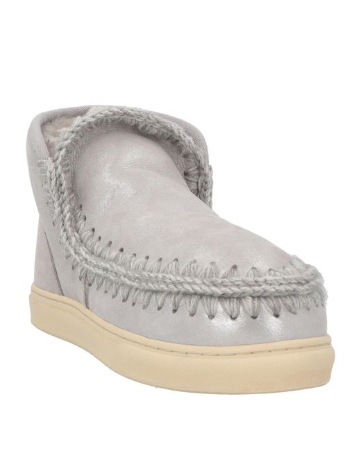 Mou Gray Stiefelette