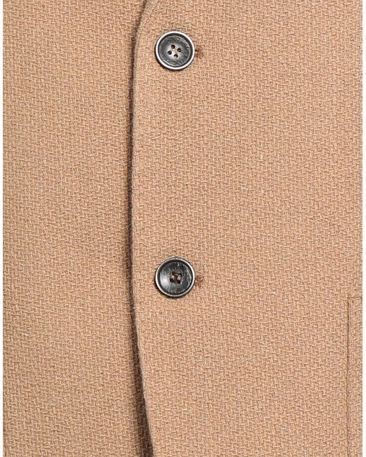 Berna Natural Blazer Acrylic, Polyester, Wool for men