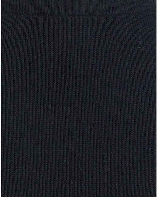 ARMANI EXCHANGE Black Midi Skirt Cotton