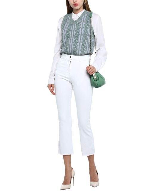 Semicouture White Jeans