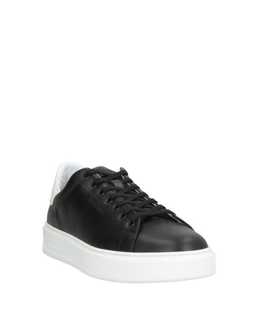 Woolrich Black Sneakers Leather for men