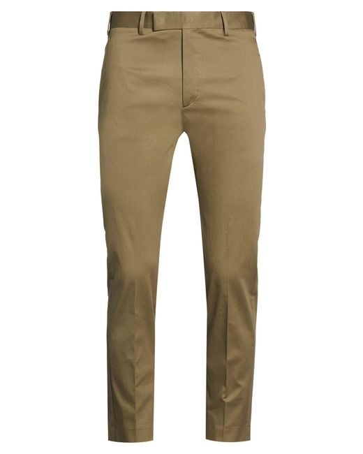 Germano Natural Military Pants Cotton, Elastane for men