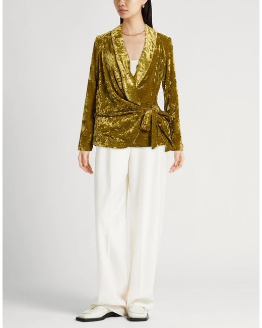 Aniye By Green Khaki Blazer Polyester