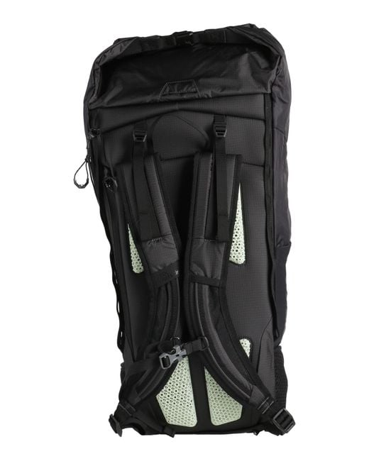 Jack Wolfskin Black Charcoal Backpack Textile Fibers