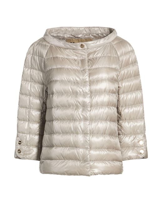 Herno White Light Puffer Polyamide