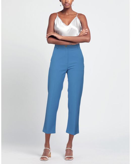 Semicouture Blue Pants