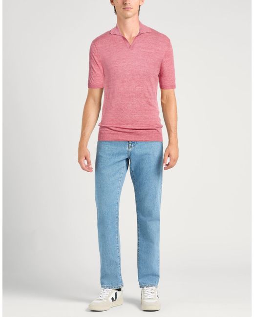 Gran Sasso Pink Sweaters for men