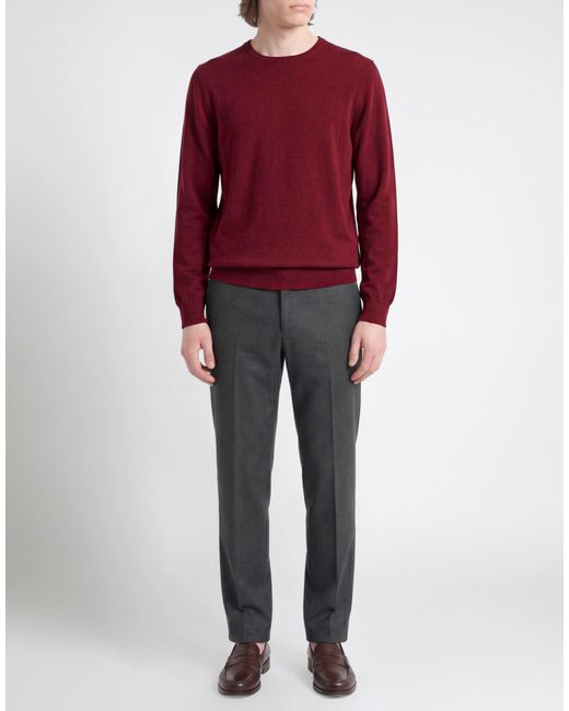 Gran Sasso Red Sweater Cashmere for men