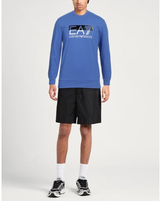 EA7 Blue Sweatshirt for men