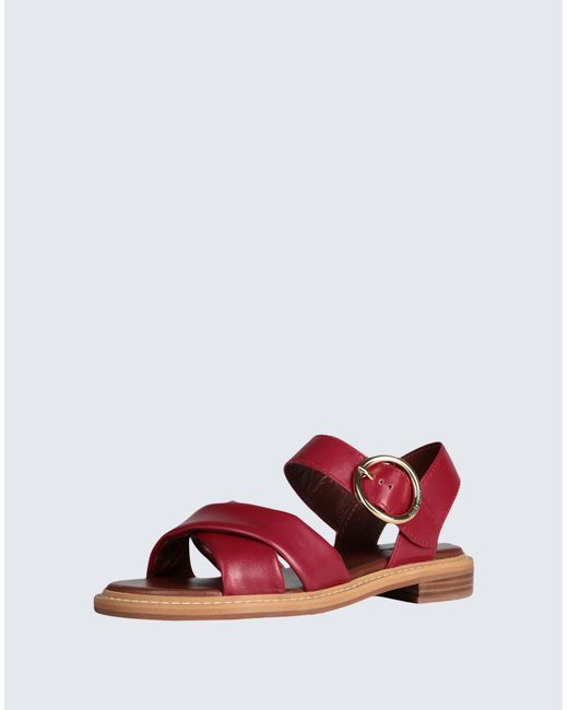 See By Chloé Red Sandals