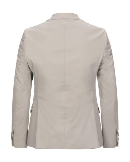 Daniele Alessandrini Gray Blazer for men