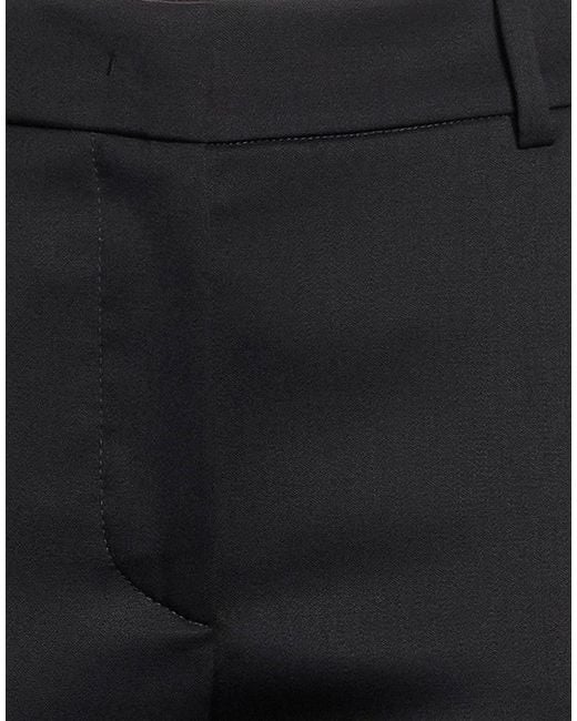 Kiton Black Pants Virgin Wool, Elastane
