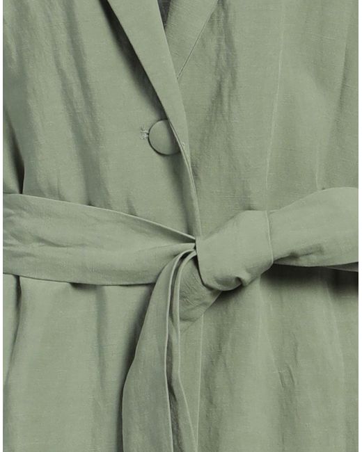 Dixie Green Overcoat & Trench Coat Viscose, Linen