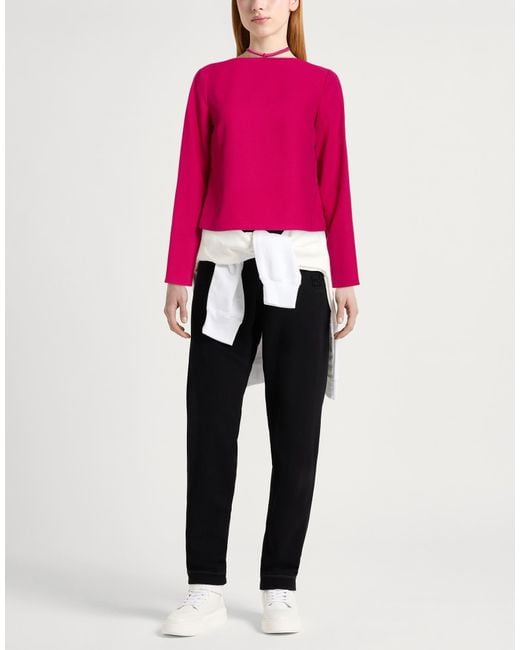 Suoli Pink Fuchsia Top Polyester