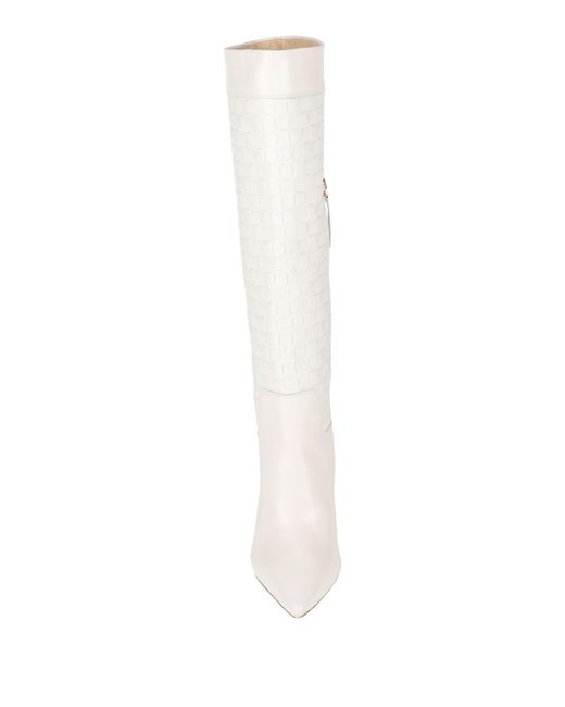 GOLD&ROUGE White Boot