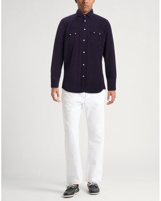 Lardini Blue Shirts for men