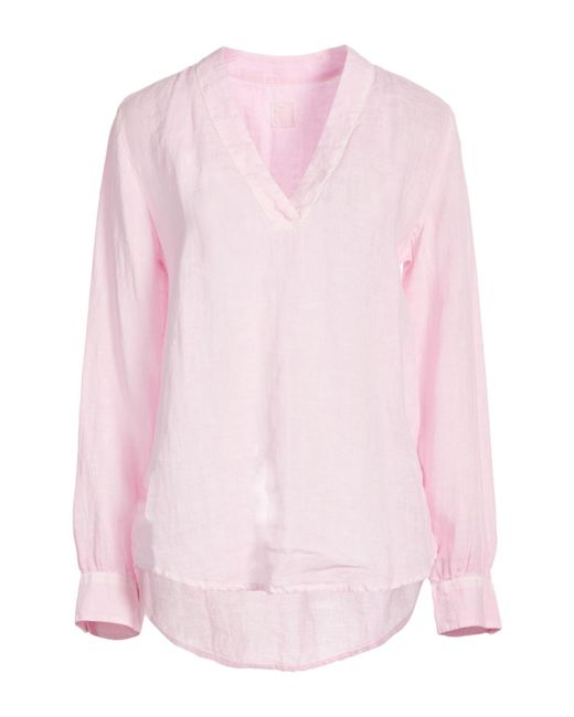 120% Lino Pink Top Linen